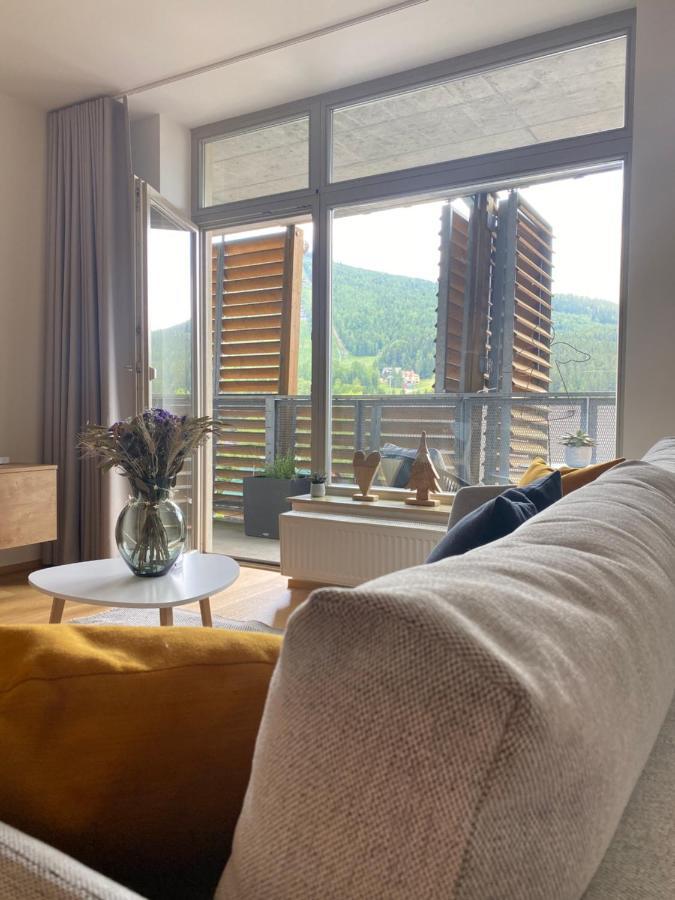Luxusni Apartman U Sjezdovek S Garazi Harrachov Exteriör bild